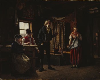 Proposal in åland, 1871 | Free Photo - rawpixel