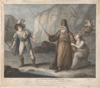 Prospero Disarming Ferdinand, Act I, | Free Photo - rawpixel