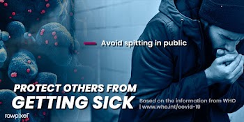 Protect others from getting sick due to coronavirus pandemic template | Free  illustration - 2300810