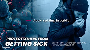 Protect others from getting sick during coronavirus pandemic template .. | Free  psd mockup - 2303013