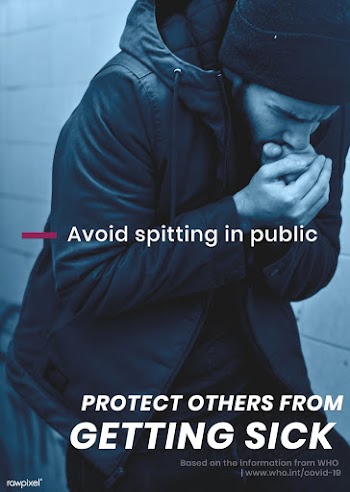 Protect others from getting sick during coronavirus pandemic template .. | Free  psd mockup - 2303017