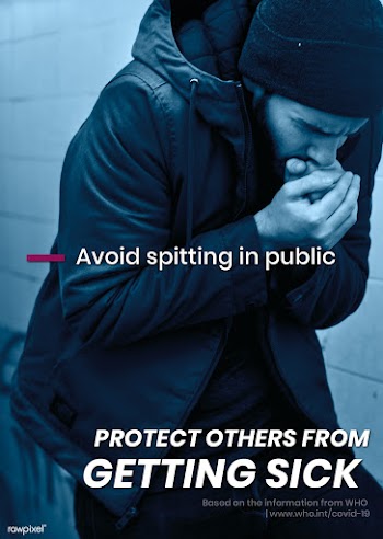 Protect others from getting sick during coronavirus pandemic template .. | Free  vector - 2303310