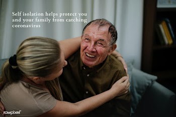 Protect the elderly by physical distancing. This image is part our col.. | Free  photo - 2331943