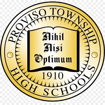 Proviso West High School Organization Logo - bail ribbon 