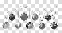PS Christmas Brushes transparent background PNG clipart