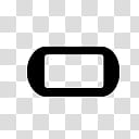 PS free icon, Icons., oval black frame illustration transparent background PNG clipart