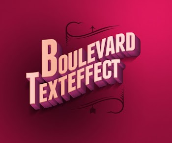 Psd Boulevard Retro Text Effect