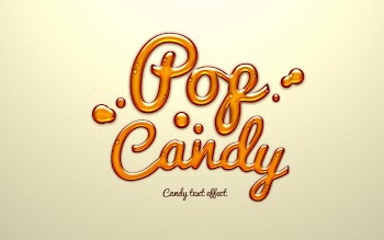 Psd Candy Text Effect