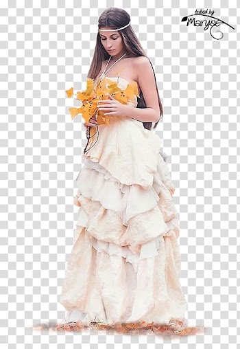 Psp tubes PaintShop Pro Portable Network Graphics Woman Wedding dress, Autumn woman transparent background PNG clipart