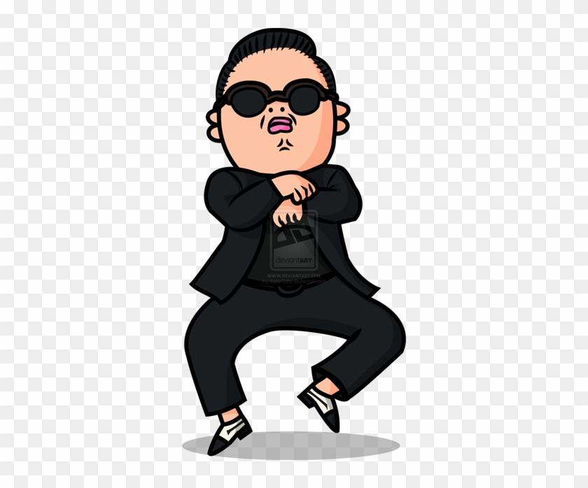 이미지뷰 - Psy Gangnam Style Vector