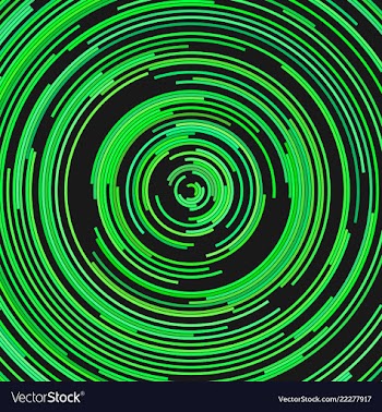 Psychedelic abstract background from concentric vector image