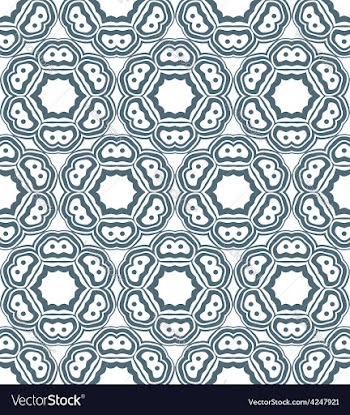  					Psychedelic abstract monochrome seamless pattern vector image														