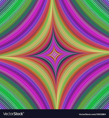 Psychedelic Fantasy Background vector image