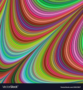 Psychedelic Fantasy Background vector image
