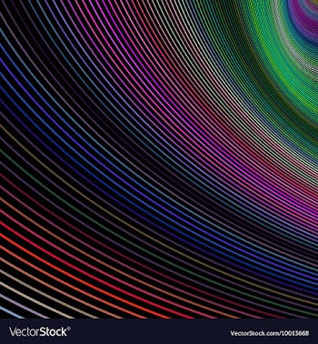 Psychedelic Fantasy Background vector image