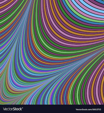 Psychedelic Fantasy Background vector image