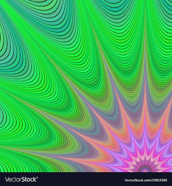 Psychedelic Fantasy Background vector image