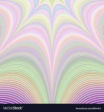 Psychedelic Fantasy Background vector image