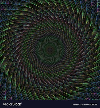 Psychedelic Fantasy Background vector image