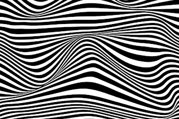 Psychedelic optical background Free Vector