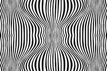 Psychedelic optical illusion background Free Vector