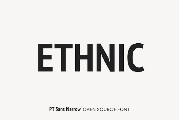 PT Sans Narrow open source | Free Font Add-on - rawpixel