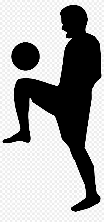 Public Domain Clip Art Image Freestyle Soccer Silhouette - Soccer Silhouette Gif