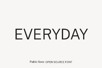 Public Sans open source font | Free Font Add-on - rawpixel