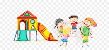 public space play human settlement cartoon clip art