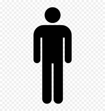 Public toilet Male Bathroom - black man 