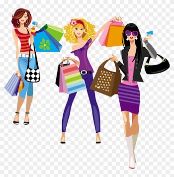 Publicat De Eu Ciresica La - Shopping Girls Cartoon