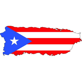 Puerto Rico Rican San Juan Island Country National Nation Flag | PNGio