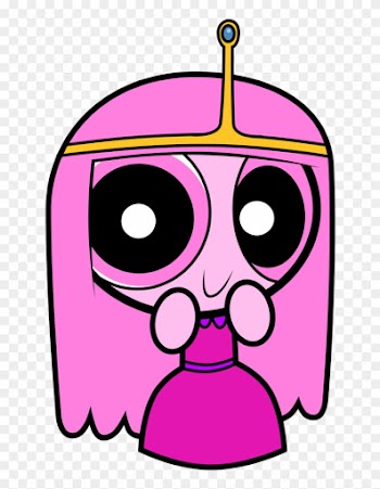 Puffed Princess Bubblegum By Jm08191998 - Adventure Time Power Puff Girls