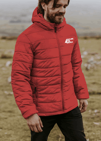 Puffer jacket mockup, Autumn fashion | Free PSD Mockup - rawpixel