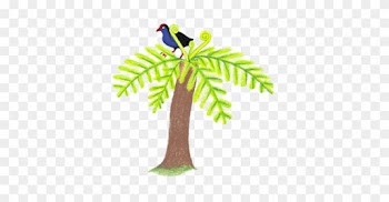 Pukeko In A Ponga Tree - Pukeko In A Ponga Tree