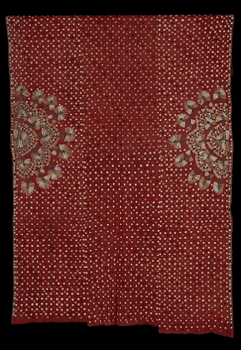 Pulchari (woman's veil); dull red | Free Photo - rawpixel