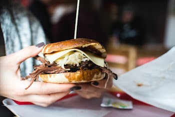 Pulled pork burger 
