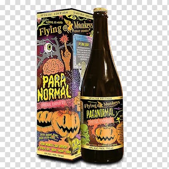 Pumpkin ale Beer bottle Brewery, beer transparent background PNG clipart
