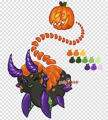 Pumpkin Artist, Headless Horseman transparent background PNG clipart