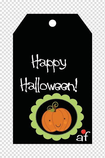 Pumpkin Brand Cartoon Font, halloween tags transparent background PNG clipart