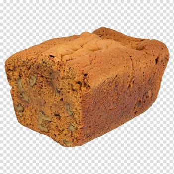 Pumpkin bread Banana bread Rye bread Malt loaf Brown bread, bread transparent background PNG clipart