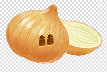 Pumpkin Calabaza Onion Vegetable, Cartoon vegetables transparent background PNG clipart