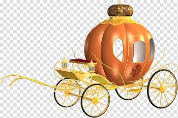 Pumpkin car transparent background PNG clipart