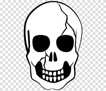 Pumpkin Carving Halloween Designs Template Mask, skull print transparent background PNG clipart