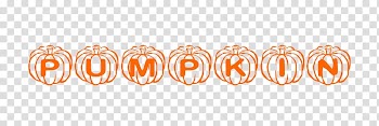 Pumpkin Font., others transparent background PNG clipart