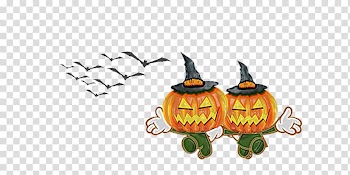 Pumpkin funny halloween Cucurbita maxima Calabaza, pumpkin transparent background PNG clipart