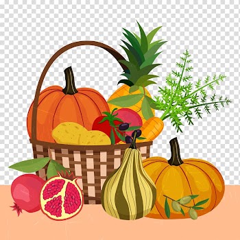 Pumpkin Gourd Fruit Vegetable, Vegetables, fruit, food transparent background PNG clipart