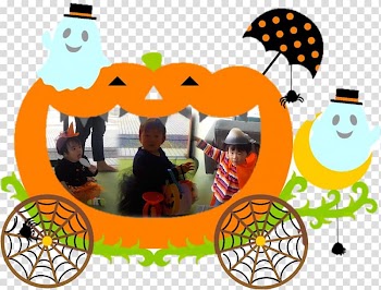 Pumpkin Halloween Horse-drawn vehicle , baby swimming pool transparent background PNG clipart