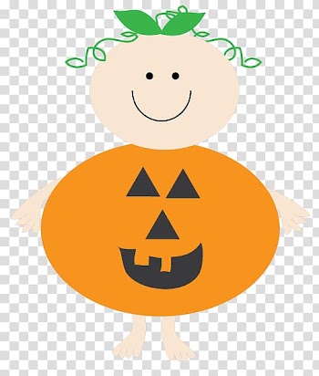 Pumpkin Halloween Infant , Baby Ghost transparent background PNG clipart