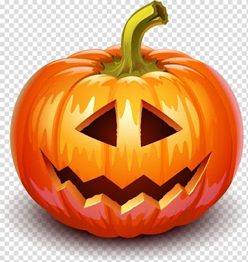 Pumpkin Halloween Jack-o-lantern, Halloween pumpkin head transparent background PNG clipart